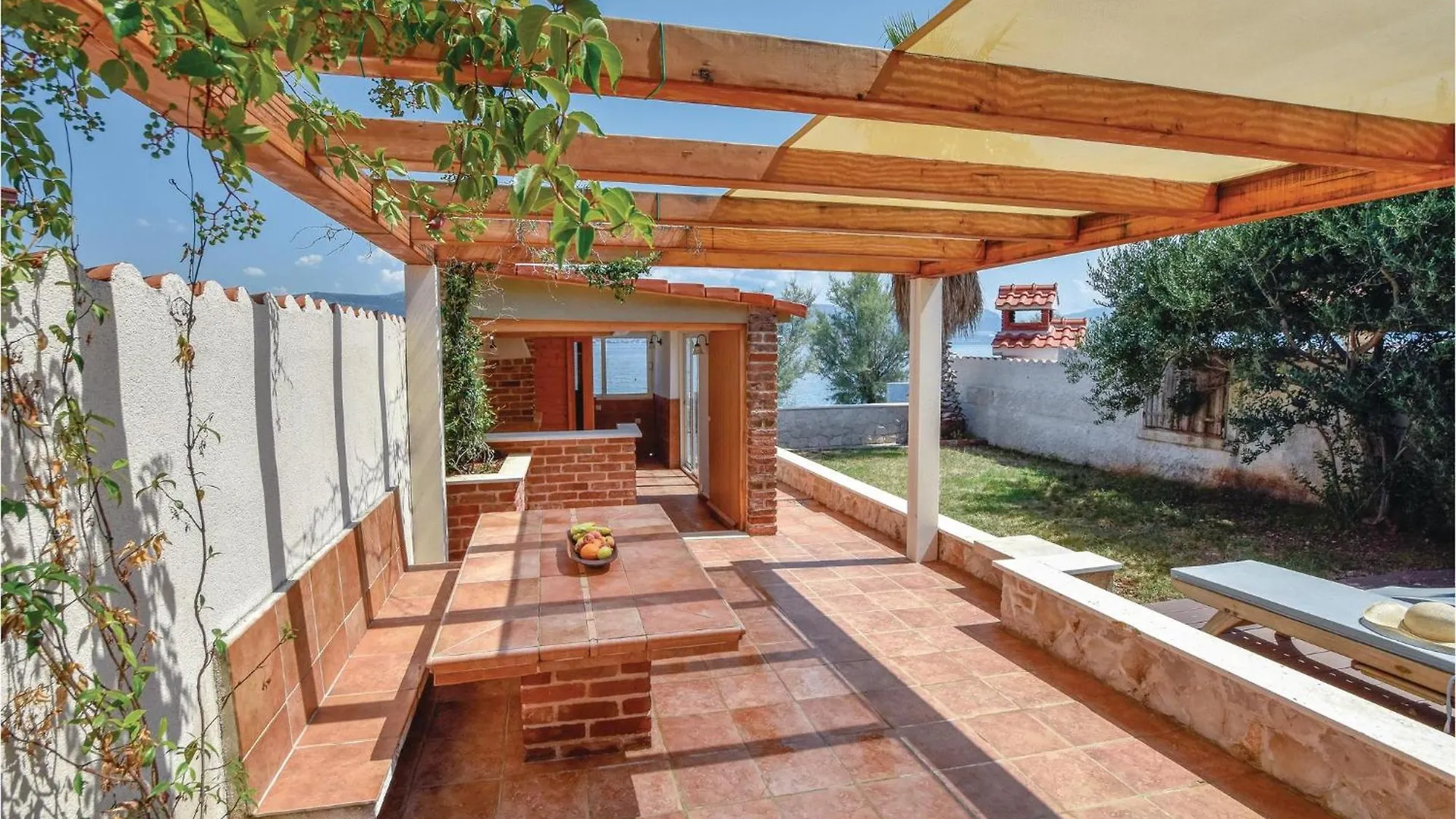 펜션 Beautiful Home In Slatine With Sauna 트로기르